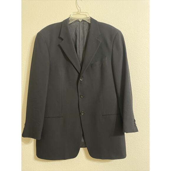 Armani Collezioni Other - armani collezioni, Wool suit blazer Jacket, black, made in italy, Size 42/R